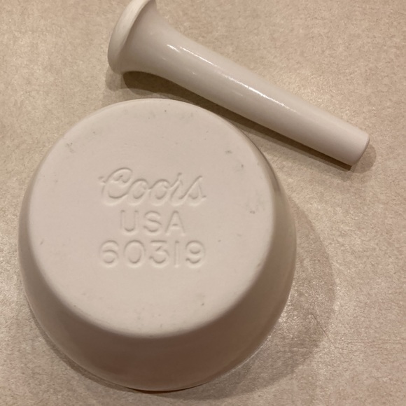 Vintage Kitchen Vintage Coors Pottery Coors Mortar And Pestle 639